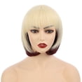thumbnail image 3 of Onedor 10" Short Straight Hair Flapper Cosplay Costume Bob Wig (613TBUG), 3 of 7