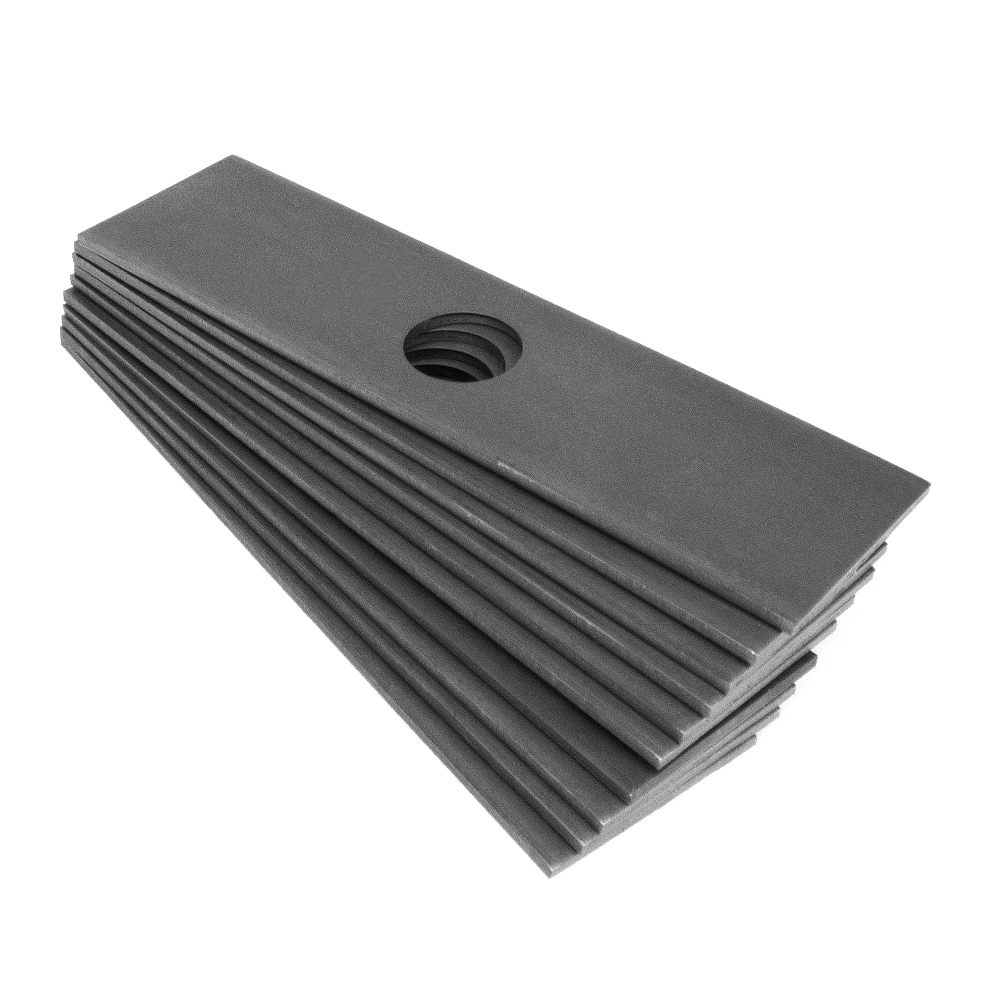 S087 (10) Edger Blades 8" x 2" Fits Echo Husqvarna Ryobi Shindaiwa Red