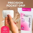 thumbnail image 3 of Almohada de algodón Swisspers Premium, 100 unidades (paquete de 4), 3 of 5