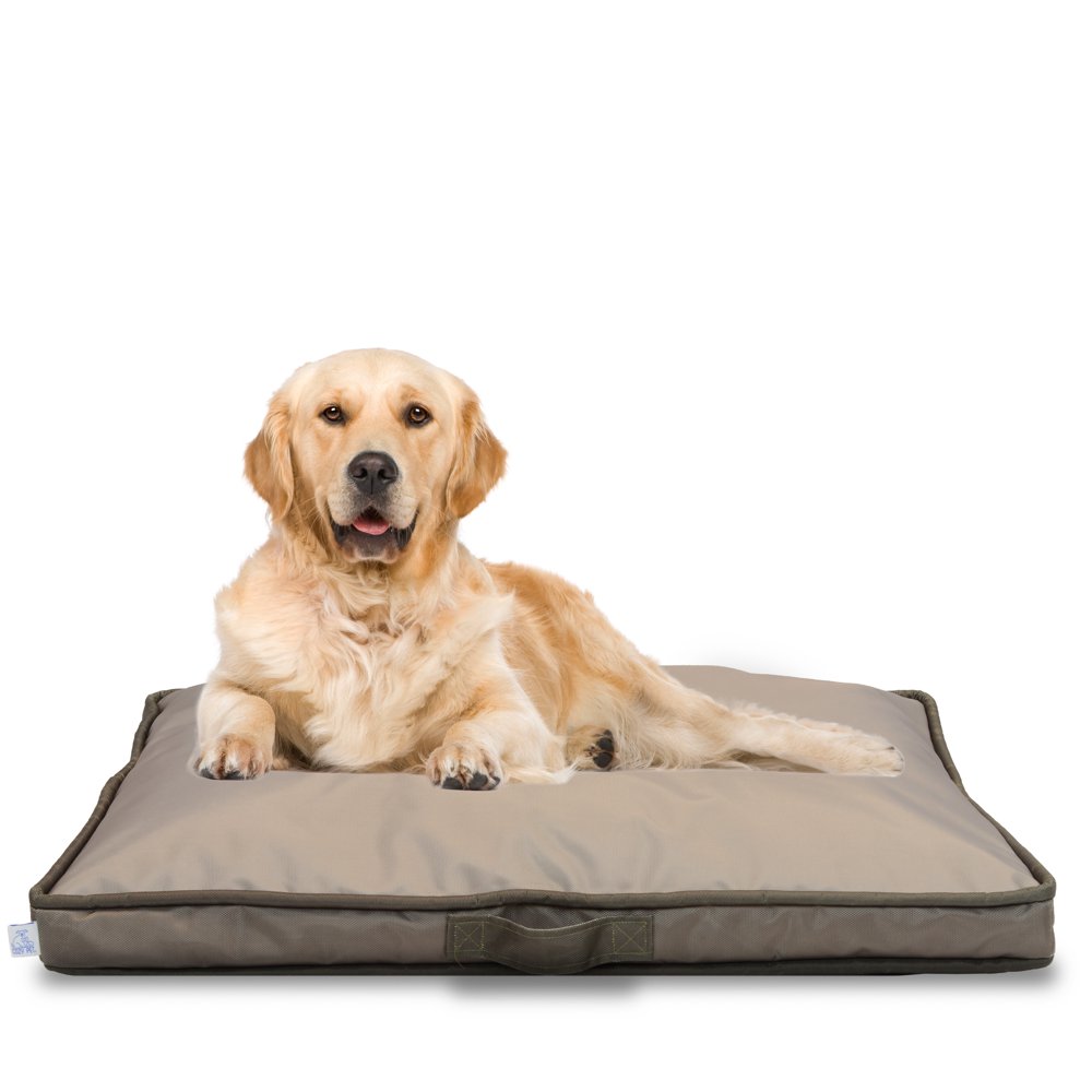 Cozy Pet Chew Tough Tote Bed Brown