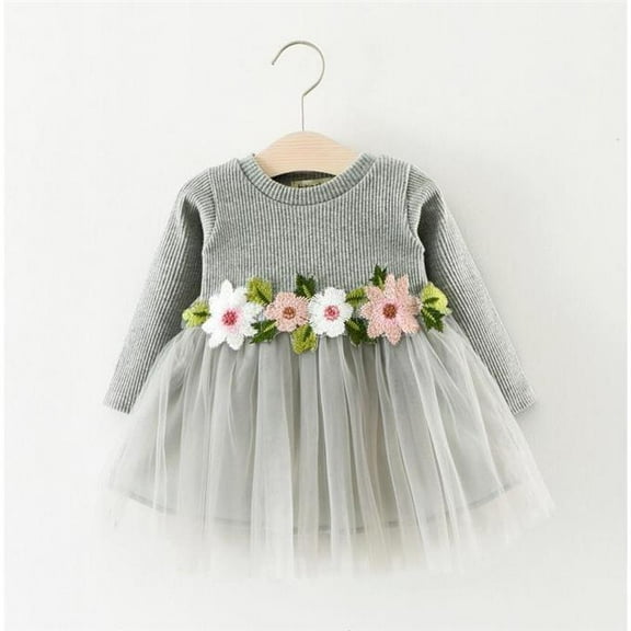 Toddler Girls Limited Edition Party Floral Wedding Birthday Dress