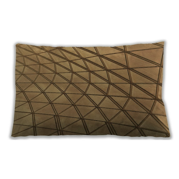 Ahgly Company Outdoor Rectangular Contemporary Lumbar Throw Pillow, 13 inch by 19 inch