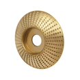 thumbnail image 3 of piezas de disco de pulido para lijar madera, herramientas para tallar madera, disco abrasivo para ángulos, dorado, 3 of 5