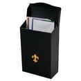thumbnail image 3 of Solar Group Vertical Mailbox - Wall Mount, Weather-Resistant Metal - Black — Home & Garage Storage, Stackable Design, 3 of 6
