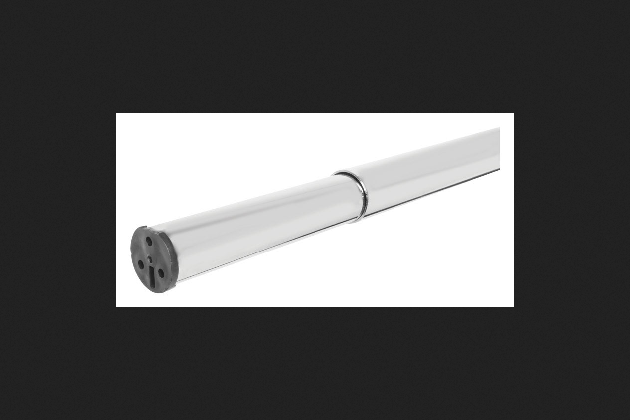 Closet Rod Adj4872"chrm