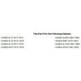 thumbnail image 2 of Pivot Work PWRWK-H43-100 Rear Wheel Bearing Kit For Honda, 2 of 2