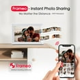 thumbnail image 4 of Digital Picture Frame, 10.1 inch Frameo Digital Frame WiFi, 1280 * 800 IPS HD Touchscreen, 32GB Storage, Instant Share Pictures Video, Smart Photo Frame Electronic, Gifts for Mom, House Warming, 4 of 5