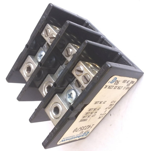 Marathon 1423570 175A 3P 600V multitap terminal lug kit block