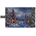thumbnail image 3 of PKQWTM Christmas Gifts Trees Outdoor Winter Snowy Landscape Book Cover Book Protector Book Sleeve Book Pouch Book Bag 6x9 inch, 3 of 4
