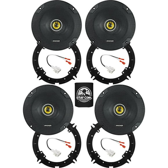 Altavoz KICKER Serie CS de 6.5 pulgadas para Hyundai Elantra 2017-2020