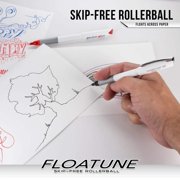 FLOATUNE Rollerball Pens, 0.8mm, Capped, Assorted 8-Packs