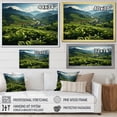 thumbnail image 4 of Designart "Tea Plantation in Thailand" Landscapes Floater Framed Wall Art Print, 4 of 7