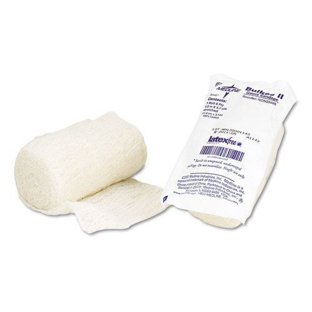 【美品】ブルーレイメイト ② Medline NON25865 Bulkee II 4.5 in. x 4.1 Yards Sterile Gauze