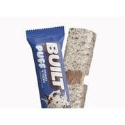 BUILT Bar Puff Protein Snack Bars, 17g Protein, Cookies N Cream, No Gluten Free - 12 Pack
