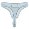 thumbnail image 3 of COSFO Mesh Men Thong Bulge Pouch T-Back Breathable Low Rise Classic Fit Underwear for Men, 3 of 4