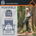 thumbnail image 4 of Heated Deluxe Quad Chair, 4 of 9