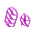 thumbnail image 1 of Yuarrent Juego de 2 uds de moldes para prensa de masa, molde para hornear rollos de pan, cortadores de pastelería de plástico Herramientas y accesorios para hornear Numero 3 Yuarrent HA040753-03, 1 of 1