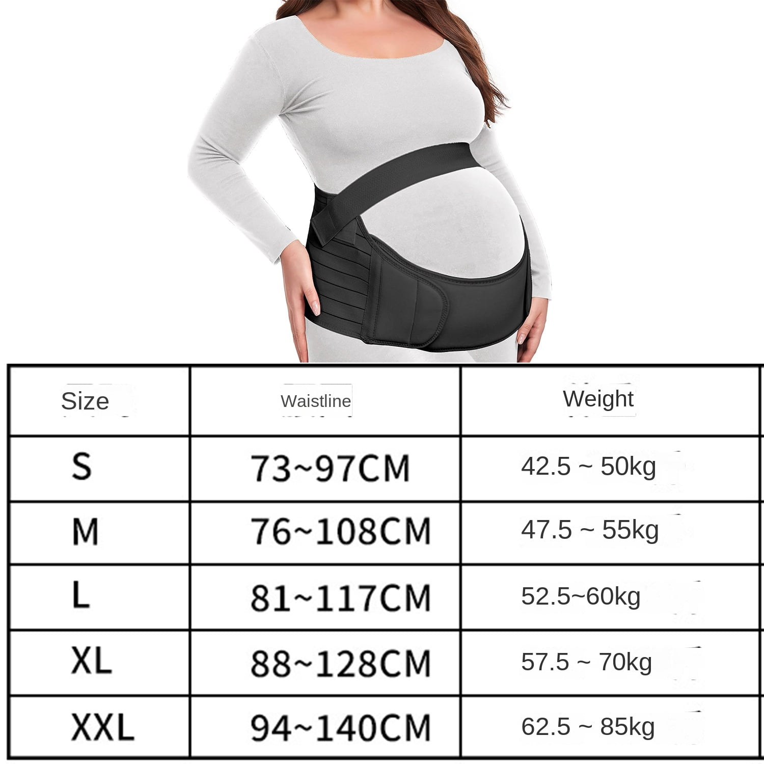 Pregnancy Belly Support Band Maternity Belt Back Support Belly Bands for Pregnant Women Lightweight Belly Band Back Brace Pregnancy Belly Support Pregnancy for Pregnant Women color L Walmart