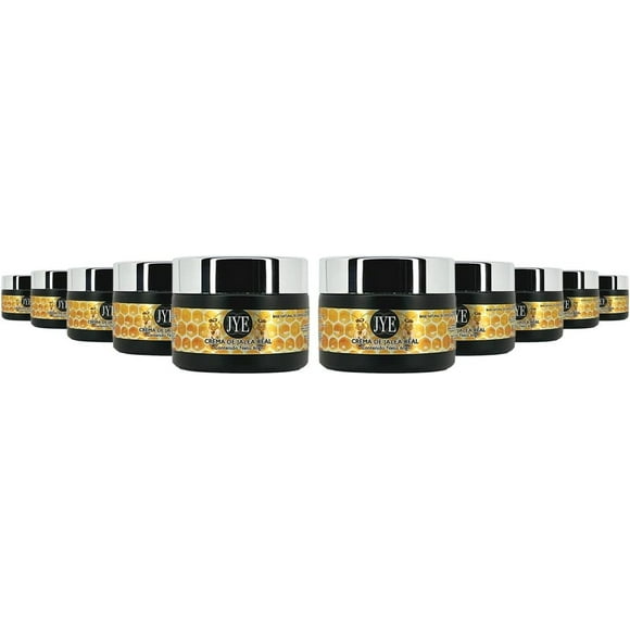 10 Tarros de Crema de Jalea Real Natural JYE Hidratante