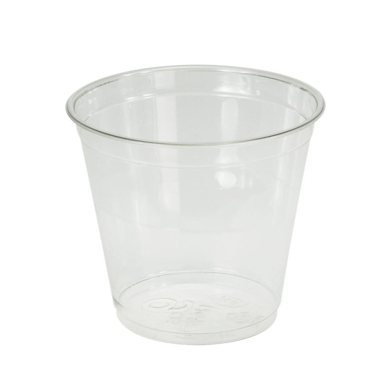 Semper-KIK Purple Disposable Cups. 9 oz Glitter Plastic Cups (Set of 1