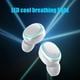 thumbnail image 4 of Auriculares inalámbricos Bluetooth 5.3, intraauriculares, pantalla LED, potencia, luz fría, bajo retardo, llamadas HD, auriculares Bluetooth para oficina y deportes., 4 of 6
