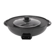 Circular Edition Hotpot Grill Combo Indoor BBQ Barbecue Shops Electric Hot Pot