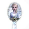 thumbnail image 3 of Frozen II Girls Snowflake Confetti One Hair Brush, Silver - Ages 3+, 3 of 7