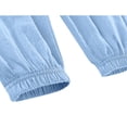 thumbnail image 6 of Generic Boys Joggers Elastic Waist Sweatpants Lightweight Linen Tapered Pants/Causal Relaxed Fit School Athletic Trousers, 6 of 8