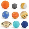 thumbnail image 3 of OUSITAID 9 Pcs Jouets de Modèle de Planète Bricolage Simulation le Système Solaire Plastique Cosmique Planète Univers Modèle Science Jouets Éducatifs, 3 of 5
