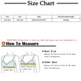 thumbnail image 2 of HAPIMO Sports Bras for Women Cozy Stretch Elastic Medium Support Crop Tops Athletic Vest Workout Activewear Bra Running Padded Bralette Orange S, 2 of 4