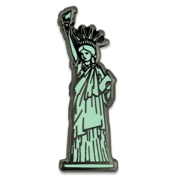 Statue Of Liberty Jewelry New York Souvenir Enamel Lapel Pin