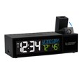 thumbnail image 5 of La Crosse Technology 616-1950-INT Réveil de Bar Pop-Up avec Port de Charge USB, Standard, Noir, 5 of 5
