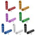 thumbnail image 3 of Silver Clavijas de bicicleta de aleación de aluminio para estacas traseras de Mtb adecuadas para ejes de 3/8 pulgadas 26t, 3 of 5