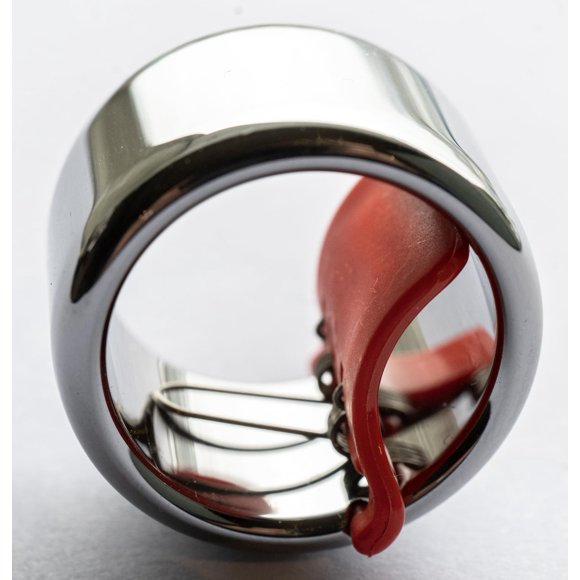 Black Mountain Slide Guitar Rings - Made From Tungsten Steel. Acoustic Guitar Slide, Electric Guitar Slide, Bass, Ukulele, and More. Almost
