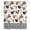 White, variant on Farmhouse Rooster Sheer Curtains 54 Inches Long, Vintage Watercolor Flowers Black Plaid Light Filering Curtains, Breathable Simi Curtain Privacy Drapes for Kitchen Bathroom Small Window Treatment