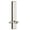 Polished Nickel, variant on Grandeur 803057 Fifth Avenue Solid Brass Tall Plate Right Handed Dummy Door Lever Set -
