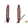 thumbnail image 3 of Hilason Western Horse One Ear Headstall Bridle American Leather Aztec, 3 of 3