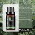 thumbnail image 2 of MAYJAM Pure Juniper Essential Oil for Aromatherapy and Diffuser, Therapeutic Grade, 10ML, 2 of 7