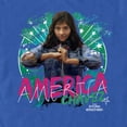 thumbnail image 2 of Men's Marvel Doctor Strange in the Multiverse of Madness America Chavez  Graphic Tee Royal Blue Small, 2 of 4