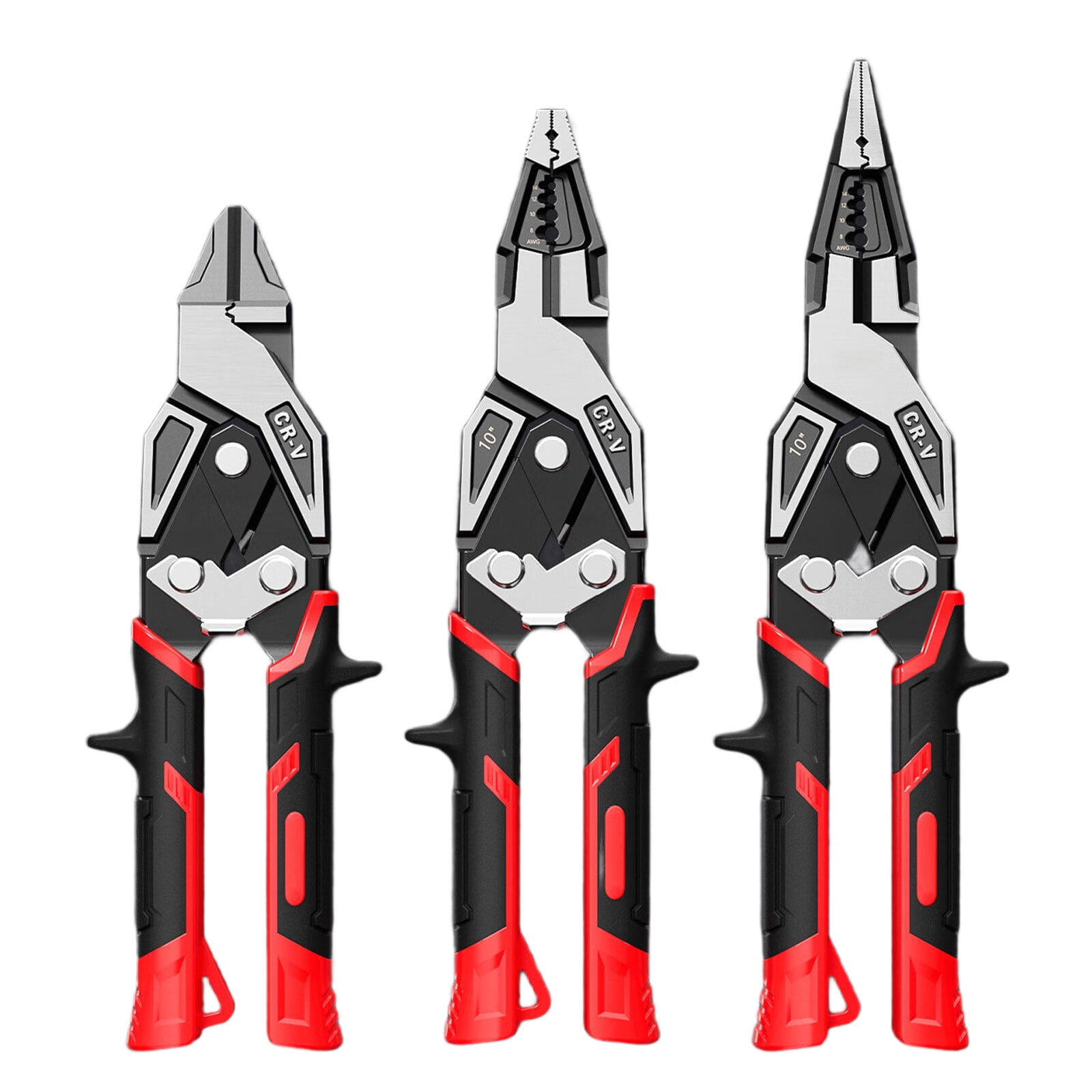 Multifunctional Wire Stripper Crimper Tool for Electrician Cable Work
