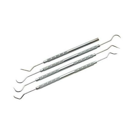 Dental Pick Set Steel Multi-Colored
