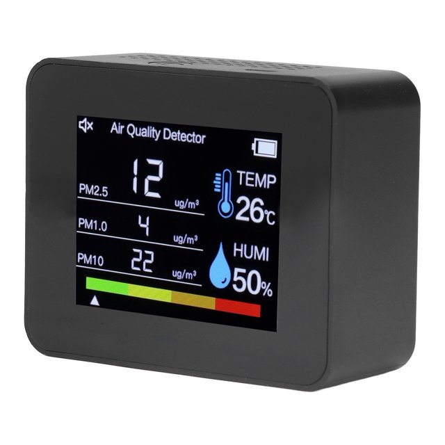 Monitor C, Monitor de calidad del aire Detector de calidad del aire CO2 Probador HCHO Los mejores materiales
