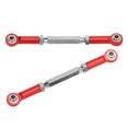 thumbnail image 1 of Rear Suspension Steering Pull Rod, Wear  RC Rear Suspension Tie Rod Adjustable 2PCS  for Monster Blue,Red, 1 of 8
