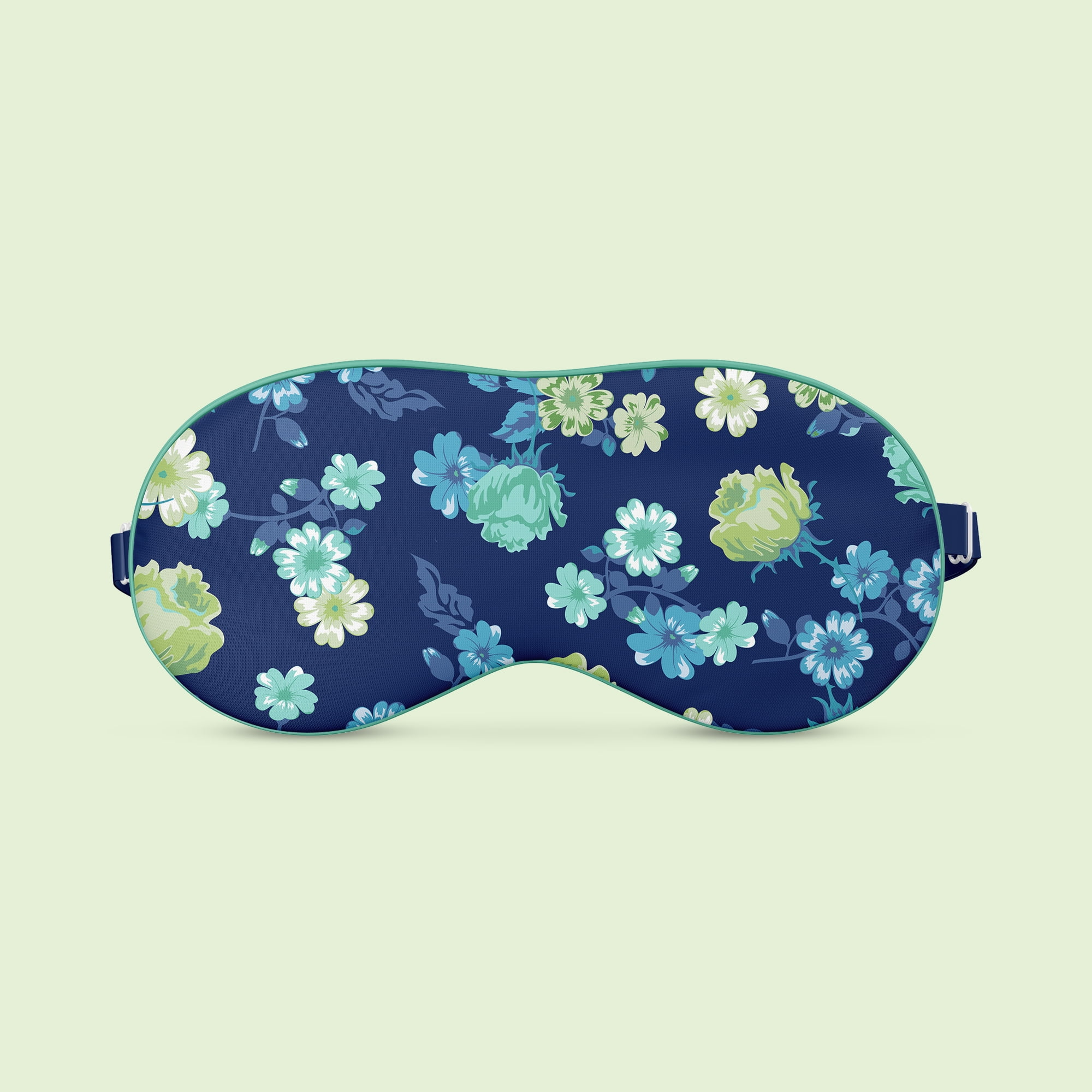 1 Yard 100% Cotton Spring Ditsy, Navy, 44" Wide for Quilting & Sewing by David Textiles