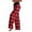 D, variant on Womens Lace-Up Casual Pants Loose Printed Trousers