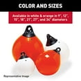 thumbnail image 4 of Taylor Made 18" Tuff End™ Inflatable Vinyl Buoy - Orange, 4 of 5