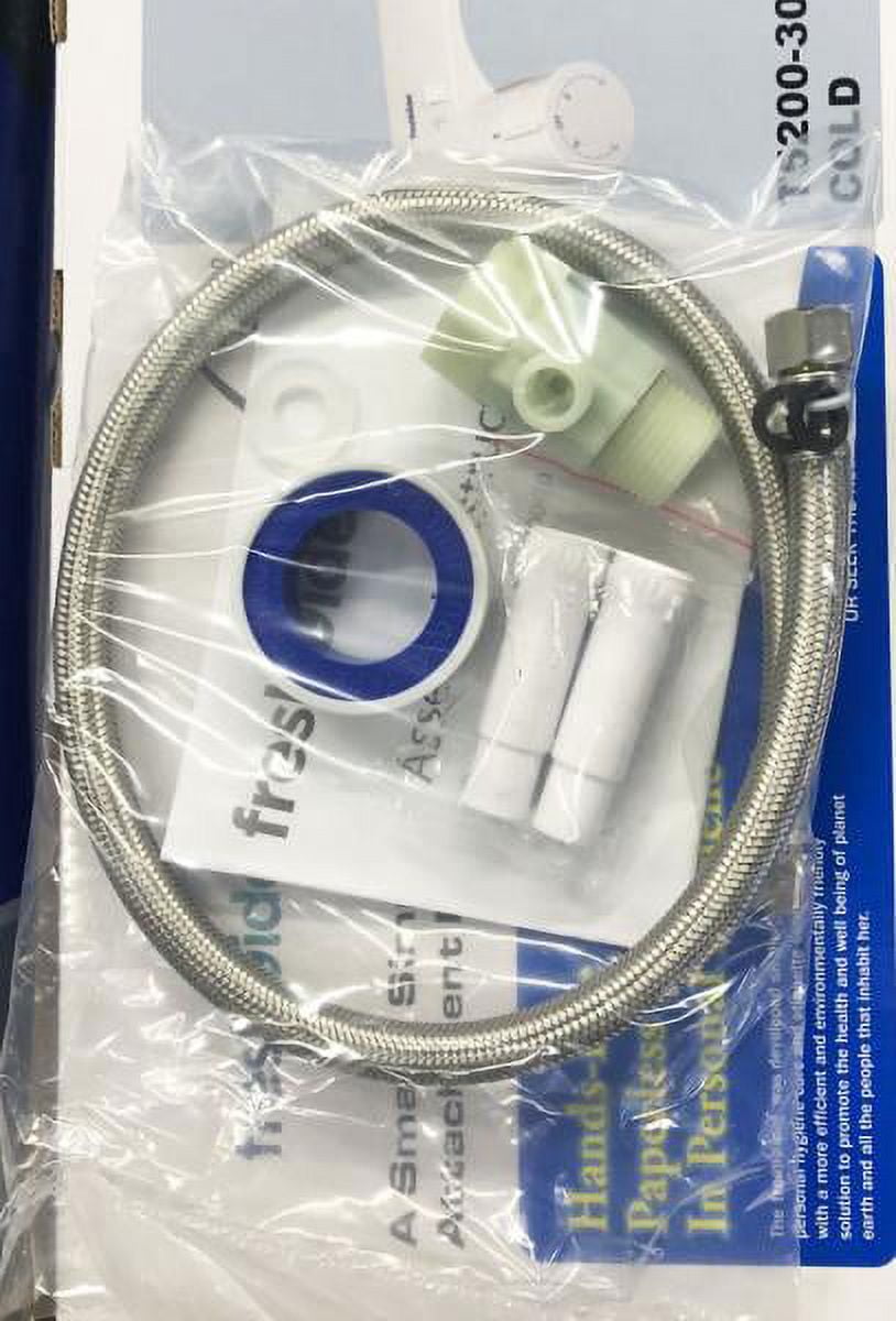 Freshbidet Non electric Bidet Attachment White Adjustable Angle