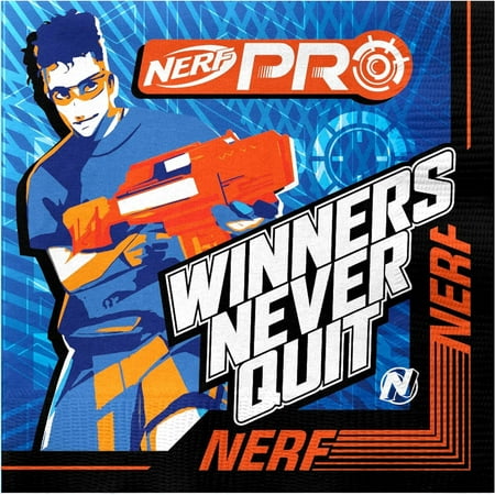 Nerf Napkins 16 Count - Nerf Party Supplies