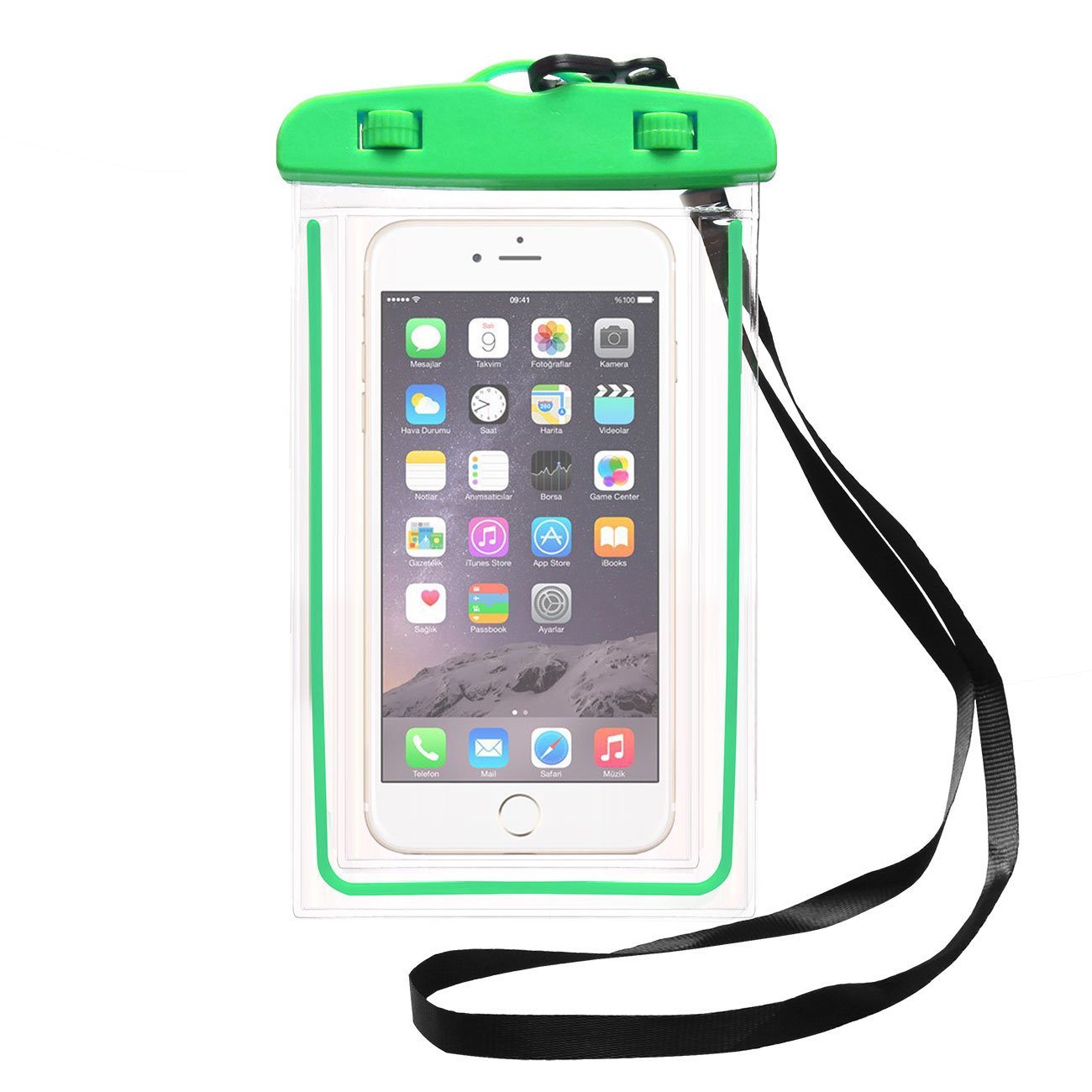 Floatable Waterproof Phone Case Dry Bag Cellphone Pouch with Armband