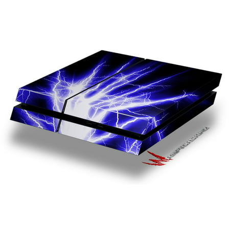 Lightning Blue - Decal Style Skin fits original PS4 Gaming Console by